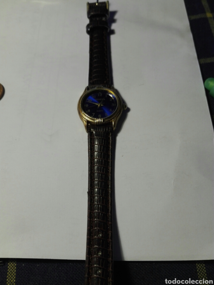 Relojes: RELOJ QUARTZ DE SE&Ntilde;ORA MARCA GENEVA - Foto 2