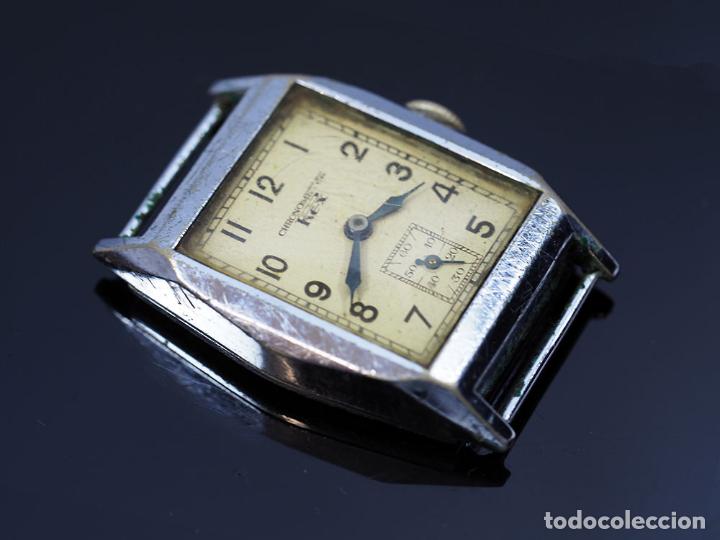 Relojes: Cron&oacute;metro Art Deco Rex Reloj de Hombre - Foto 5