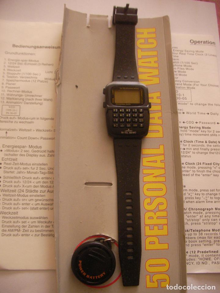 Relojes: ANTIGUO RELOJ DIGITAL CON MULTI FUNCIONES EN SU CAJA - Foto 2