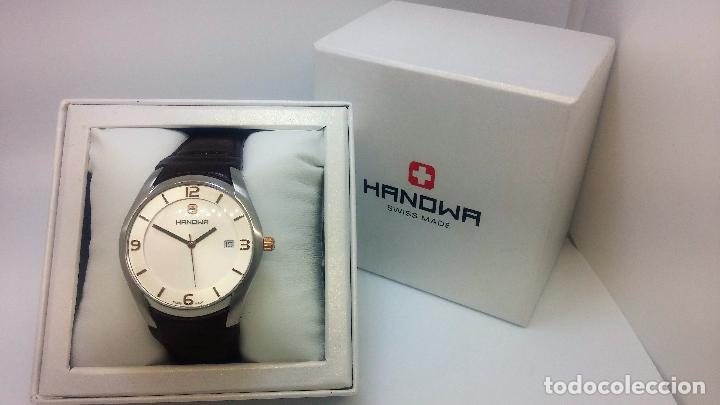 Relojes: Reloj HANOWA, de caballero, extraplano, seminuevo, muy cómodo de llevar - Foto 4 - 101949791