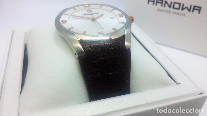 Relojes: Reloj HANOWA, de caballero, extraplano, seminuevo, muy cómodo de llevar - Foto 7 - 101949791