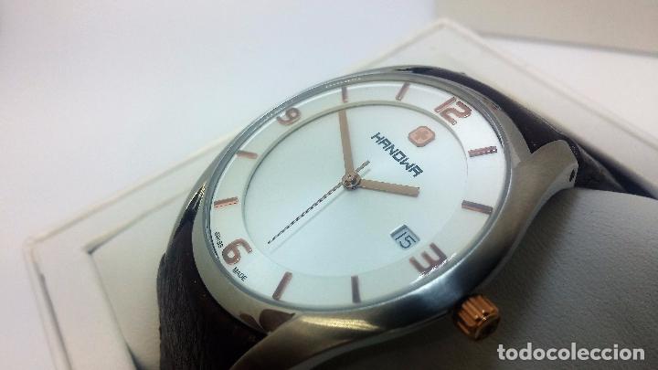Relojes: Reloj HANOWA, de caballero, extraplano, seminuevo, muy cómodo de llevar - Foto 12 - 101949791