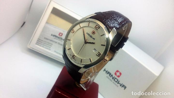Relojes: Reloj HANOWA, de caballero, extraplano, seminuevo, muy cómodo de llevar - Foto 44 - 101949791