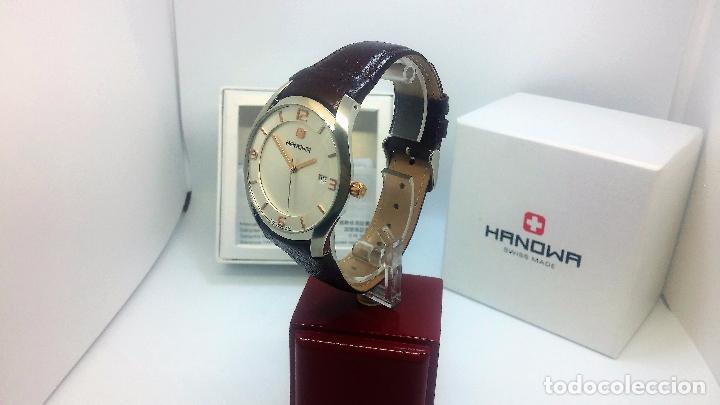 Relojes: Reloj HANOWA, de caballero, extraplano, seminuevo, muy cómodo de llevar - Foto 45 - 101949791