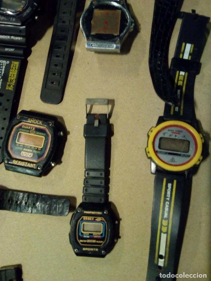 Relojes: gran lote despiece 20 relojes digitales - Foto 2