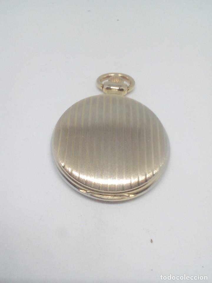 Relojes: RELOJ BOSILLO QUARZ DORADO FUNCIONANDO - Foto 2