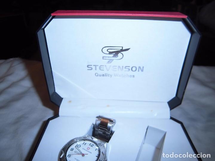 Relojes: RELOJ DE PULSERA STEVENSON FUNCIONANDO EN SU CAJA - Foto 3