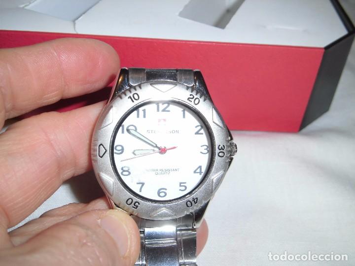 Relojes: RELOJ DE PULSERA STEVENSON FUNCIONANDO EN SU CAJA - Foto 8