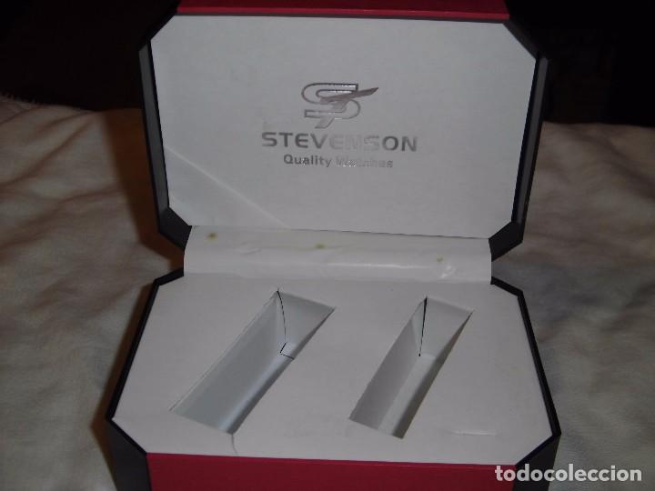 Relojes: RELOJ DE PULSERA STEVENSON FUNCIONANDO EN SU CAJA - Foto 11