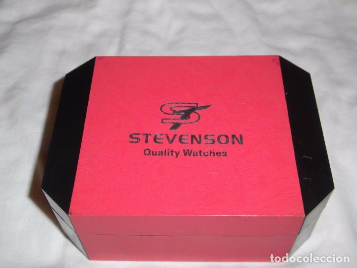 Relojes: RELOJ DE PULSERA STEVENSON FUNCIONANDO EN SU CAJA - Foto 12