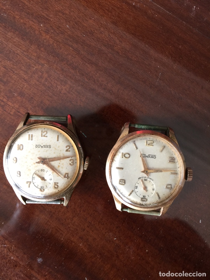 Relojes: Pareja de relojes DUWARD en funcionamiento - Foto 1