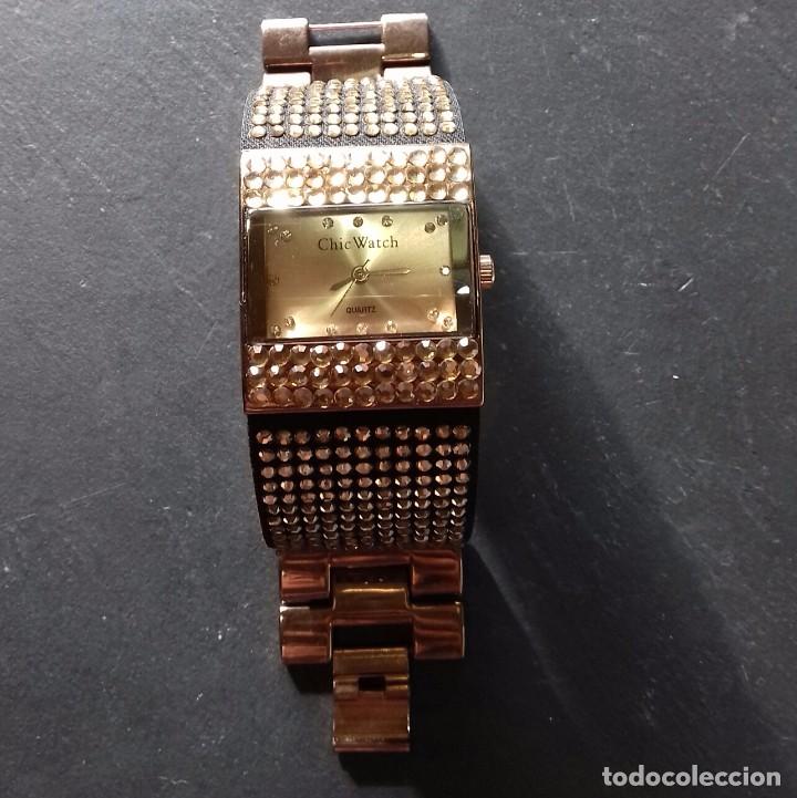Relojes: Reloj con elementos Swarosvki - Foto 2