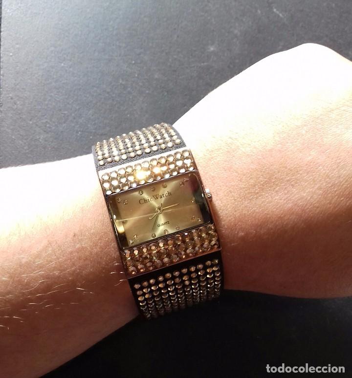 Relojes: Reloj con elementos Swarosvki - Foto 3