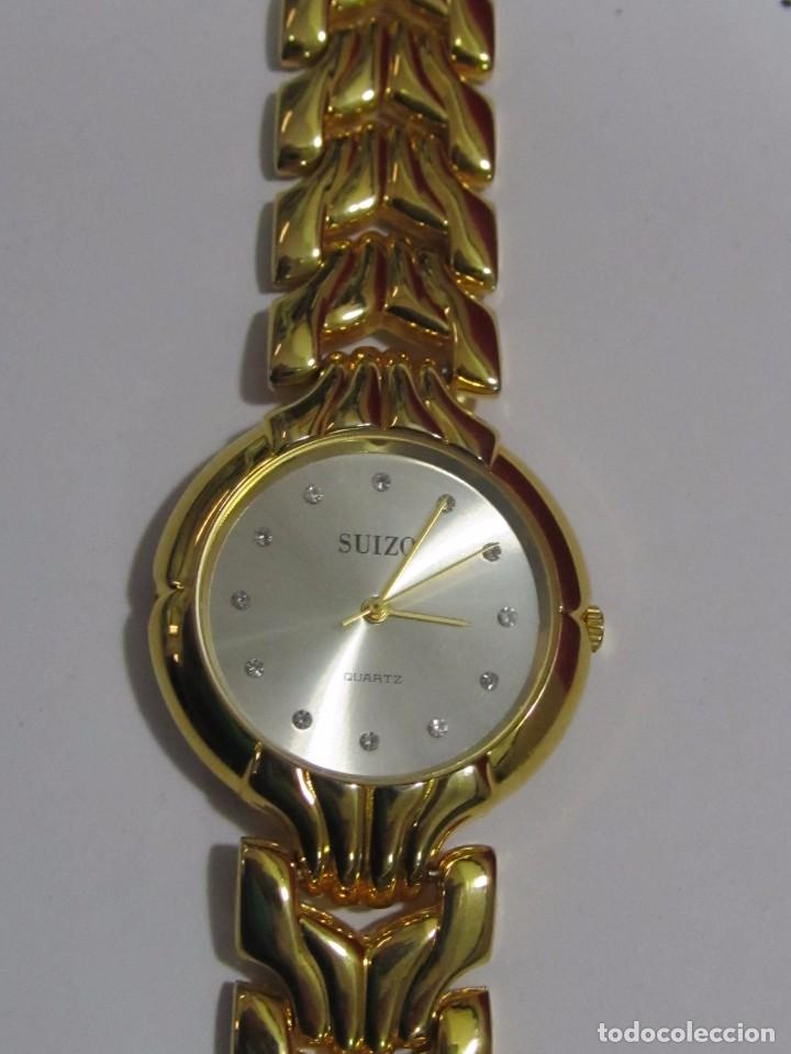 Relojes: RELOJ SUIZO DE CUARZO, CHAPADO EN ORO - Foto 1