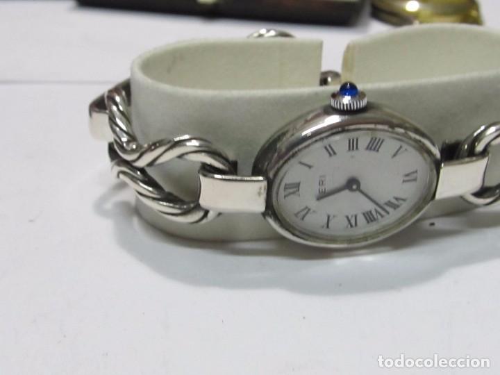 Relojes: RELOJ DE PLATA IERI, DE CARGA MANUAL - Foto 2