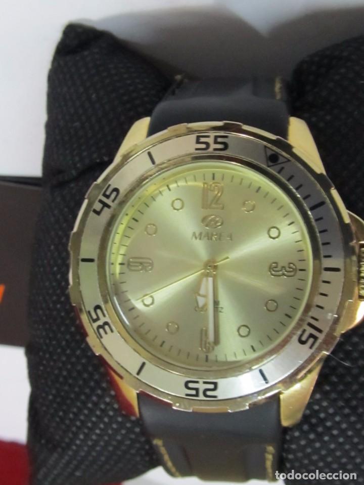 Relojes: RELOJ MAREA DE CUARZO, CHAPADO EN ORO - EN SU ESTUCHE - Foto 1