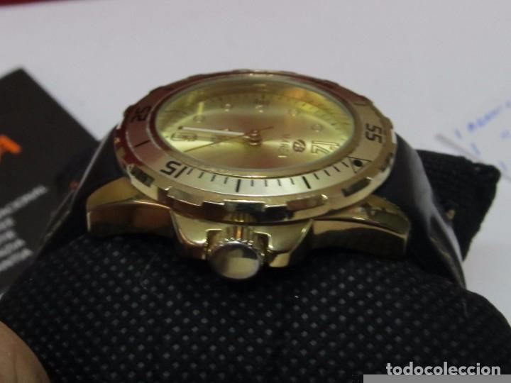 Relojes: RELOJ MAREA DE CUARZO, CHAPADO EN ORO - EN SU ESTUCHE - Foto 2