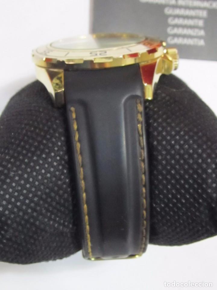 Relojes: RELOJ MAREA DE CUARZO, CHAPADO EN ORO - EN SU ESTUCHE - Foto 3