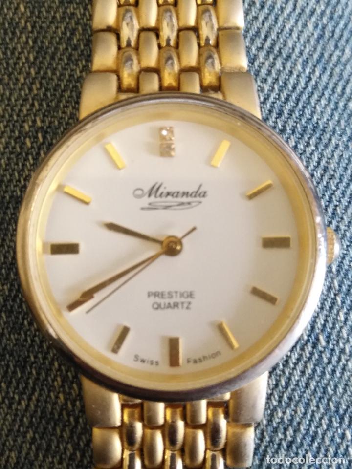 Relojes: RELOJ DORADO MIRANDA PRESTIGE CUARTZ - Foto 1