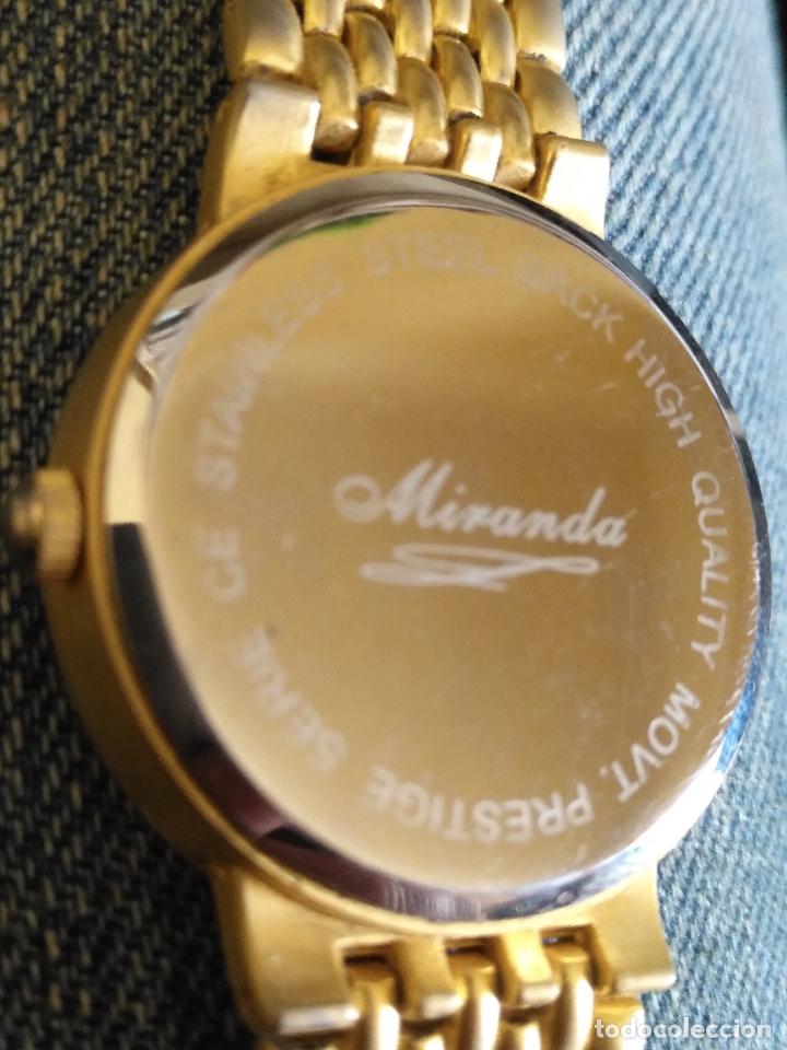 Relojes: RELOJ DORADO MIRANDA PRESTIGE CUARTZ - Foto 6