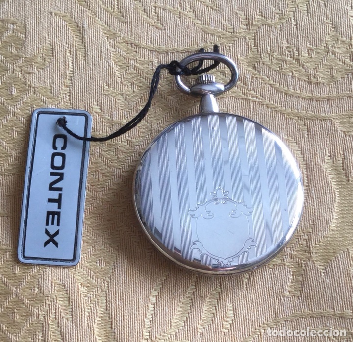 Relojes: RELOJ DE BOLSILLO DE PLATA CONTEX - Foto 3