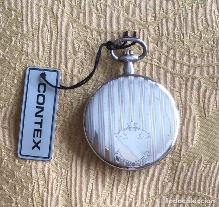 Relojes: RELOJ DE BOLSILLO DE PLATA CONTEX - Foto 6