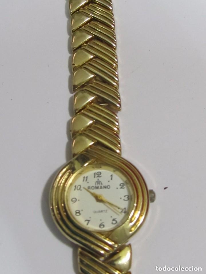 Relojes: RELOJ ROMANO CUARZO CHAPADO - Foto 6