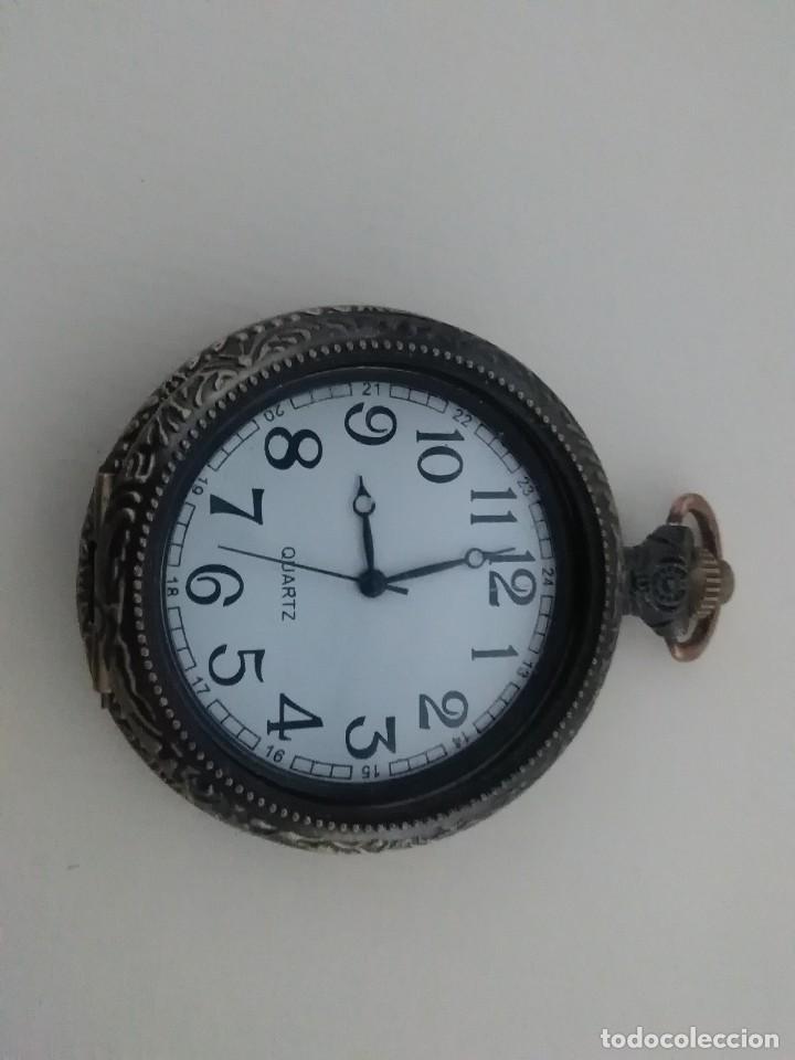 Relojes: 1 reloj bolsillo 1 reloj de colgar - Foto 2