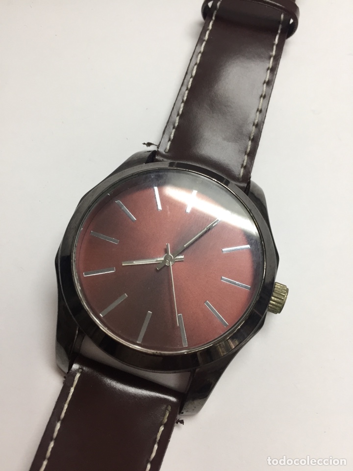 Relojes: Reloj con esfera marron nuevo - Foto 1