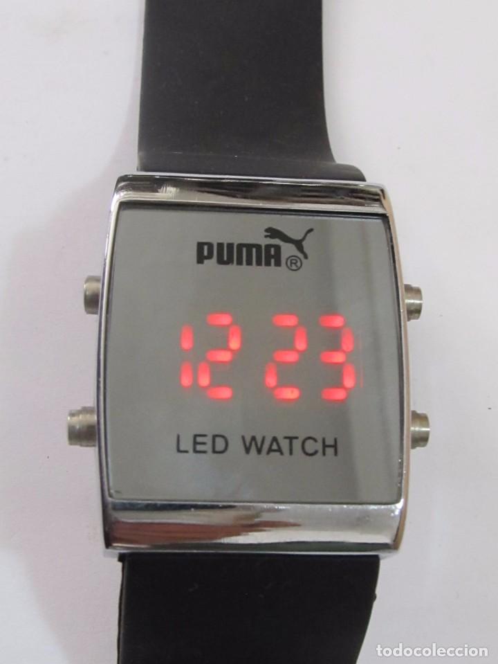 puma led watch