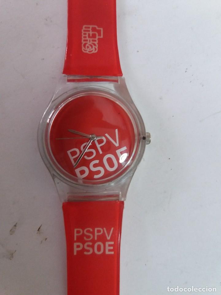 Relojes: RELOJ DE CUARZO DEL PSPV PSOE - Foto 1