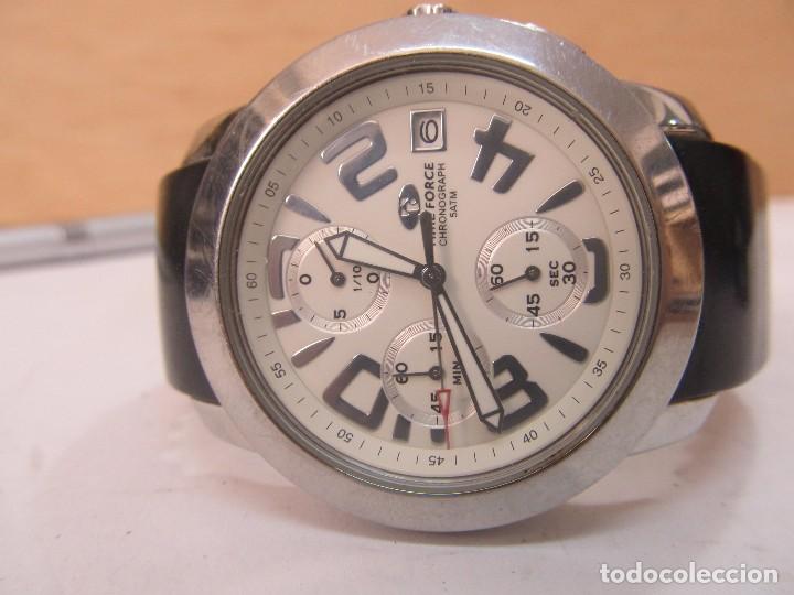 Relojes: RELOJ MULTIFUNCION TIME FORCE DE CUARZO, CON CALENDARIO - Foto 2