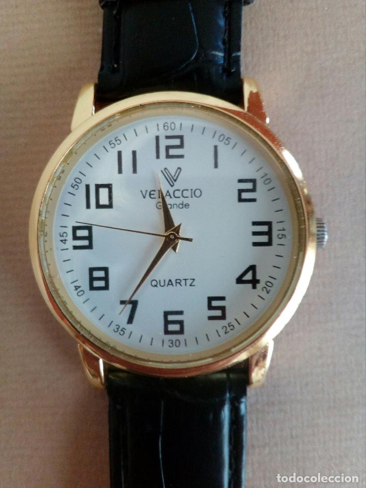 Relojes: RELOJ VELACCIO GRANDE QUARTZ. - Foto 2