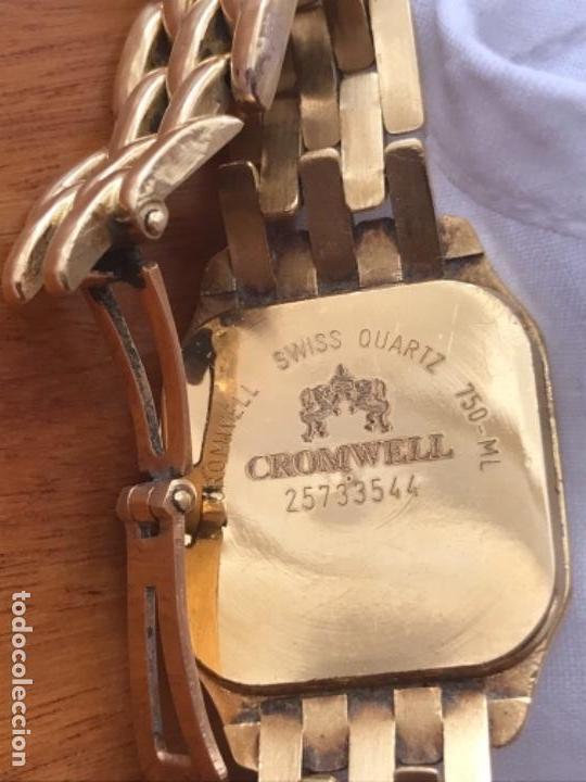 reloj oro señora 18 kilates marca cromwell con - Comprar Relojes otras  marcas en todocoleccion - 198729640