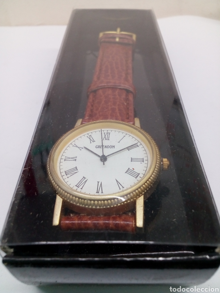 Relojes: Reloj Greendom Quartz nuevo en su estuche - Foto 1