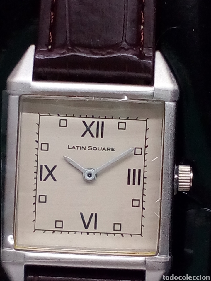 Relojes: Reloj Latin Square nuevo en su estuche - Foto 2