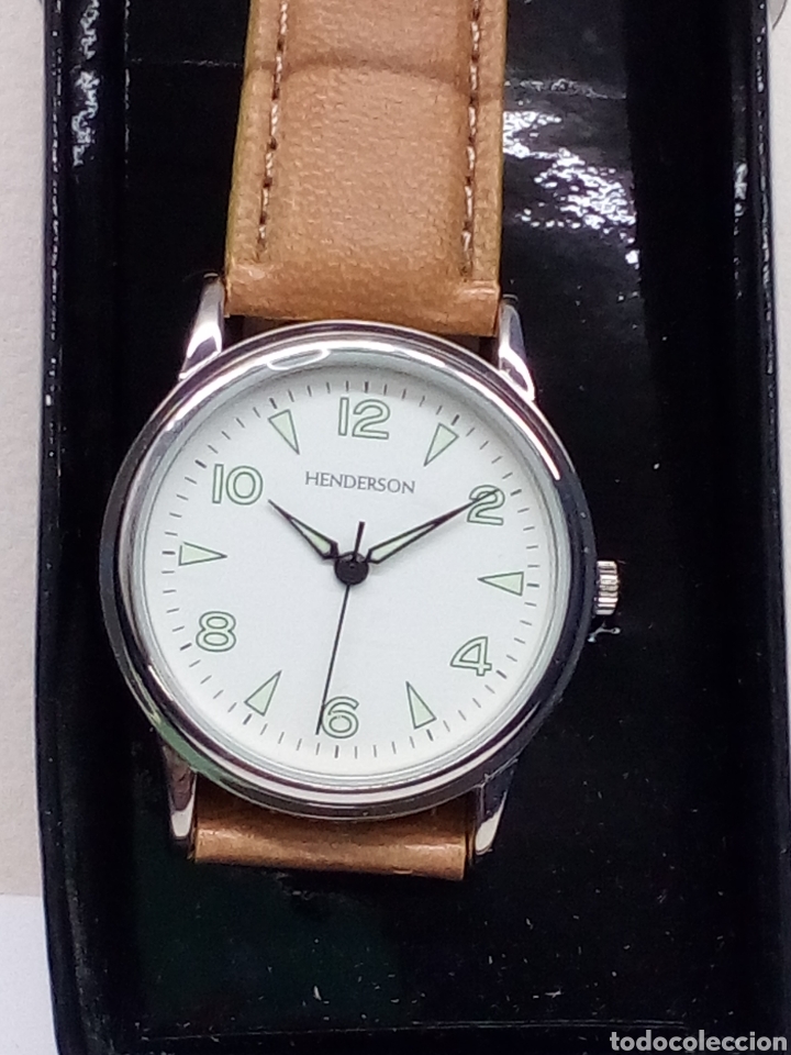 Relojes: Reloj Herdenson Quartz nuevo en su estuche - Foto 1