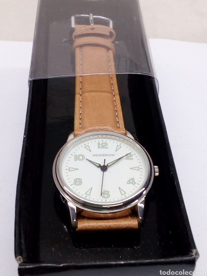 Relojes: Reloj Herdenson Quartz nuevo en su estuche - Foto 2