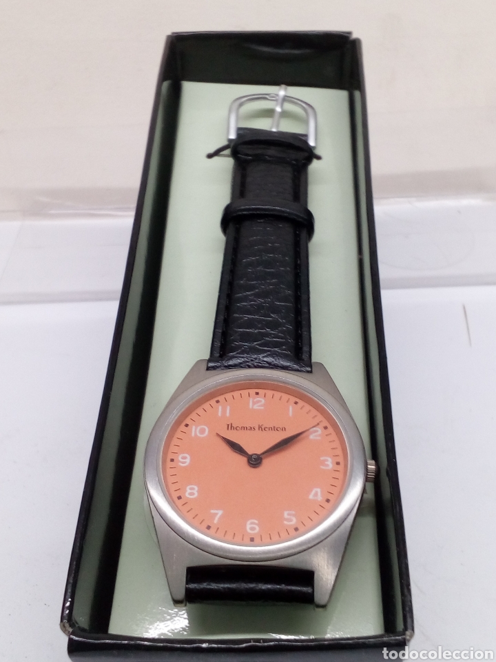 Relojes: Reloj Thomas Kenton Quartz nuevo en su estuche - Foto 2