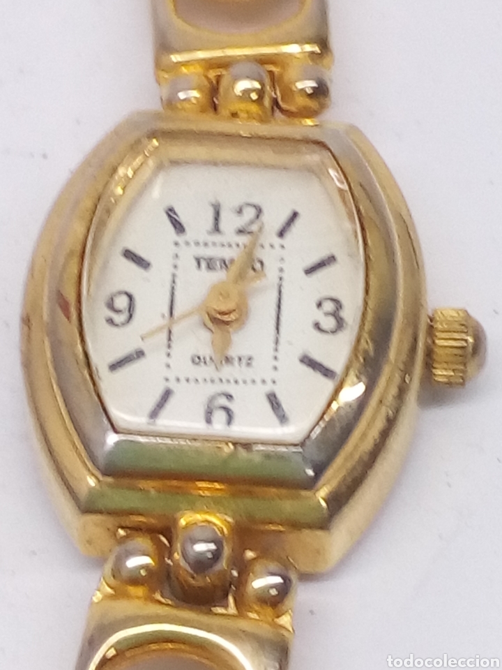Relojes: Reloj Tempo Quartz Ba&ntilde;ado Oro - Foto 2