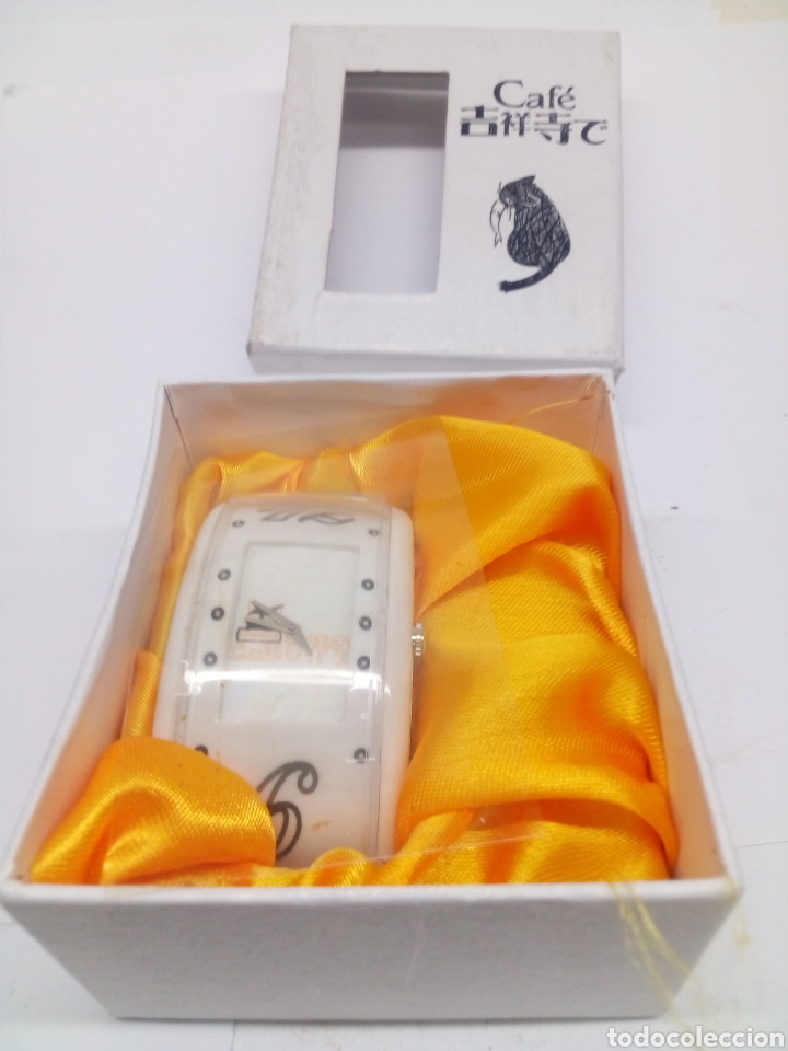 Relojes: Reloj manga Cafe en su caja - Foto 2