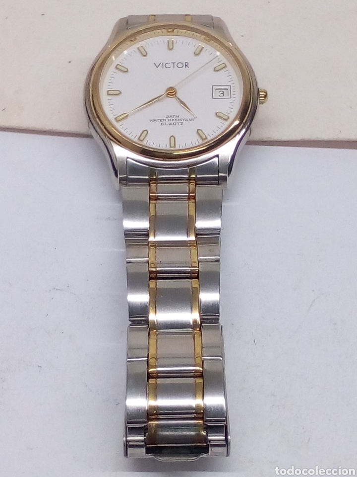 Relojes: Reloj Victor Quartz cadena acero - Foto 3