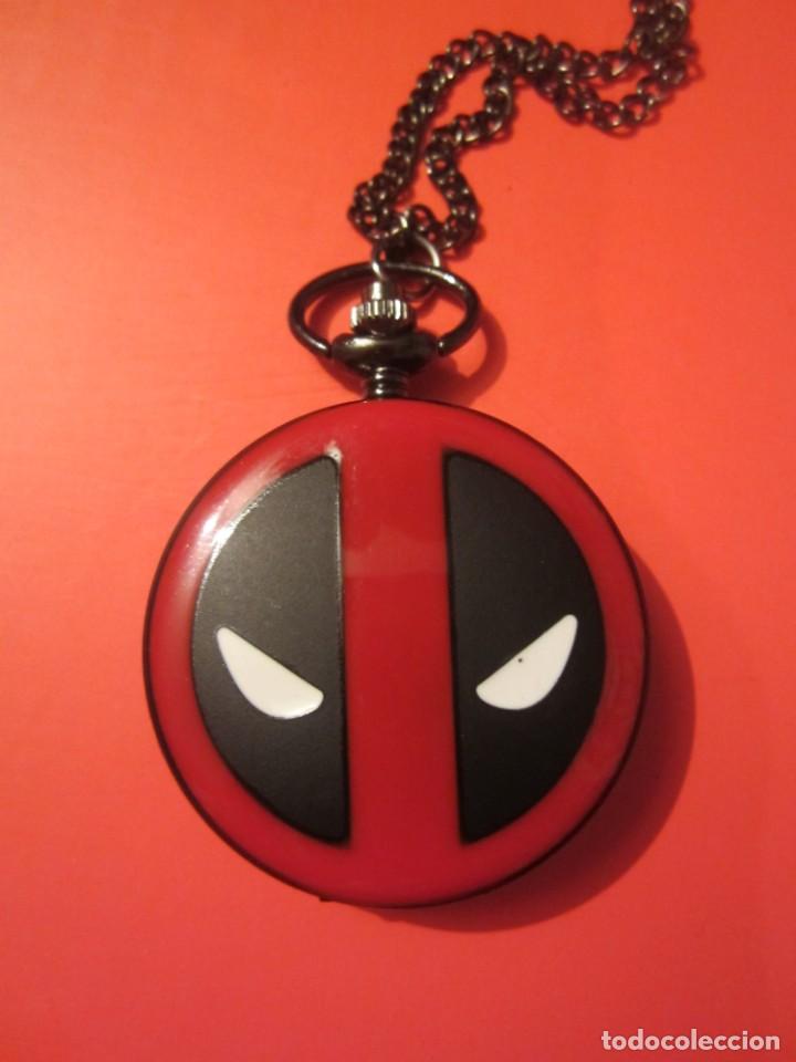 Relojes: RELOJ DE BOLSILLO DEADPOOL A PILAS - Foto 1