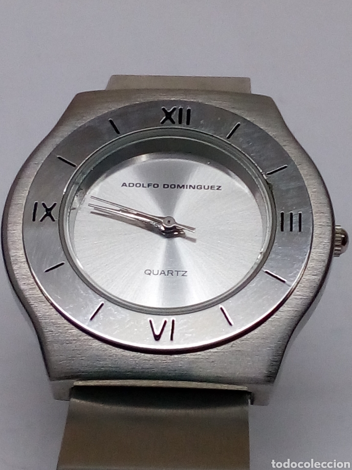 Relojes: Reloj Adolfo Domingez Quartz en su estuche - Foto 2