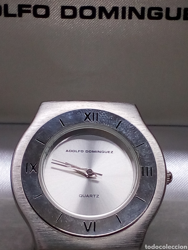 Relojes: Reloj Adolfo Domingez Quartz en su estuche - Foto 3