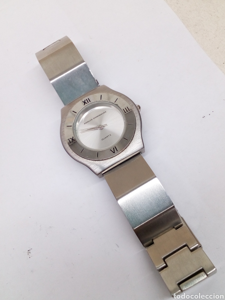 Relojes: Reloj Adolfo Domingez Quartz en su estuche - Foto 5