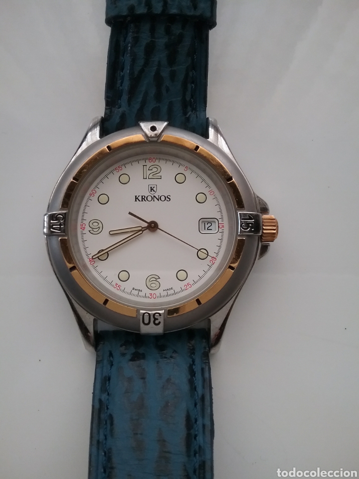 Relojes: Reloj pulsera Kronos. Suiza. Funciona. - Foto 2