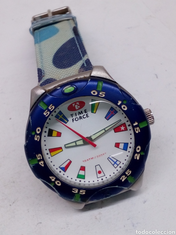 reloj time force con banderas de movistar - Comprar Relojes otras marcas en  todocoleccion - 147451834