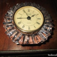 Relojes: CRYSTAL LEGENDS RELOJ DE MESA CUARTZ CON CRISTAL BLEIKRISTALL GERMANY
