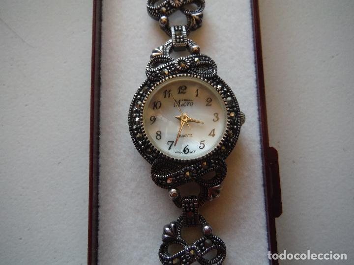 Relojes: RELOJ PULSERA PLATA LEY MICRO SE&Ntilde;ORA - Foto 3